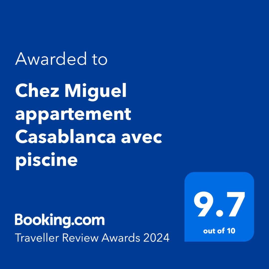 Chez Miguel Appartement Casablanca Avec Piscine Εξωτερικό φωτογραφία